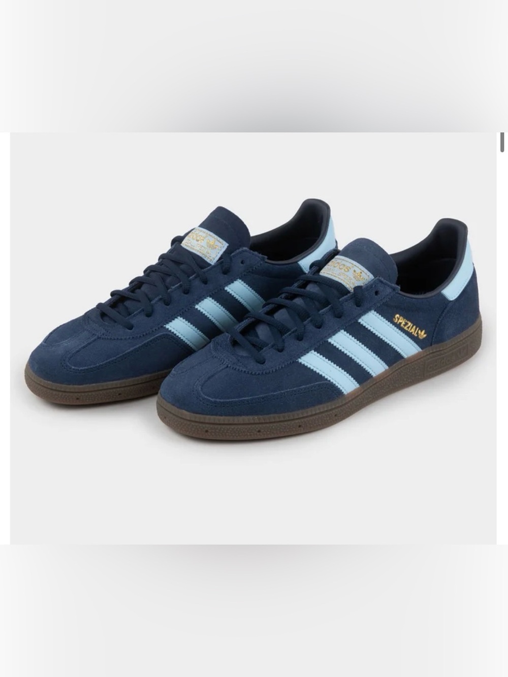 adidas Navy & Light Blue Suede Spezial Sneakers